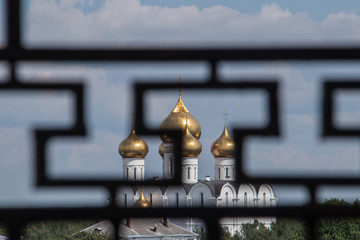 Yaroslavl. View from the belfry of the monastery