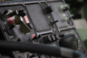 Tableau de bord camion militaire