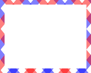 Obraz premium Rectangle borders and Frames vector. Border pattern geometric vintage frame design.