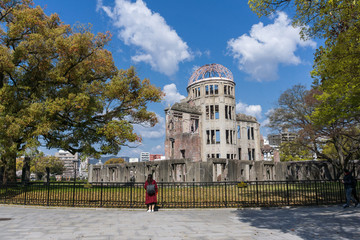 A-Bomb Dome at Hiroshima, Japan © anujakjaimook