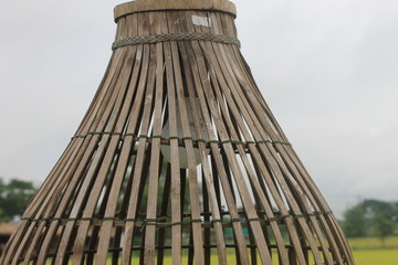 detail of a eiffel tower