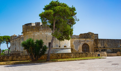 Castle of Acaya. Vernole. Puglia. Italy.