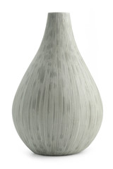 Antique ceramic vase, Pottery isolate on  white background.