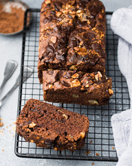 - delicious healthy pie / bread / cake. The most delicious breakfast