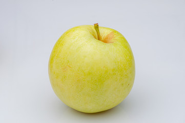 Green apple, isolated on white background