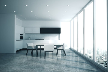 Modern kitchen interior