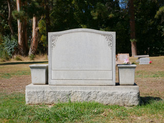 Blank Grave Stone Tombstone Background