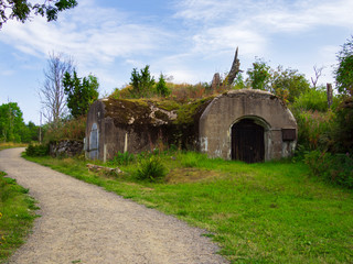 An old military hobbit bunker, shot in historic Vallisaari, Helsinki, FInland. This is what it would look like if the hobbits of the shire were more warlike.