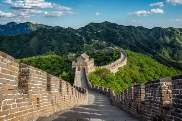 Deurstickers Chinese Muur Grote muur