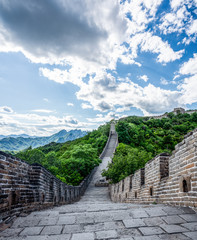 Fototapeta na wymiar Great Wall - Chinesische Mauer