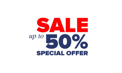 Sale banner. Holiday special offer, discount badge. Super season deal. Mega sale. Fashion shop creative advertisement. Shopping template. Poster for promotion. Flat style background