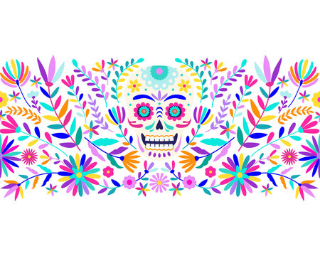 Day Of The Dead Border Images – Browse 45 Stock Photos, Vectors, and ...