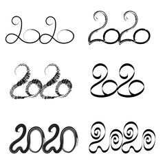 Oriental New Year. 2020. Year of the rat.