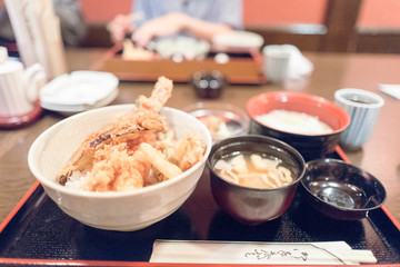 天丼ランチ