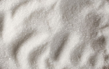 Sugar crystals pile background and texture