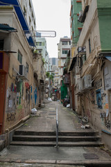 Fototapeta na wymiar 香港の街