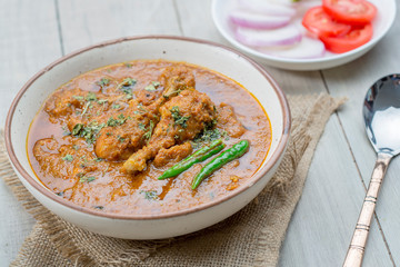Indian Chicken Curry stock photo