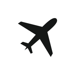 airplane icon  vector symbol
