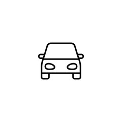 car, vehicle icon vector illustration