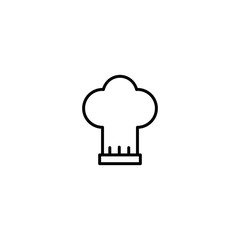 chef hat icon vector illustration