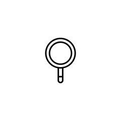 search magnifying glass icon vector illustration