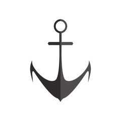 anchor icon vector design template