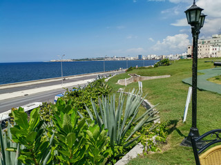  Malecon View from a Hotel in Havana, Cuba