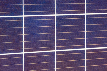 a modern solar cell close up