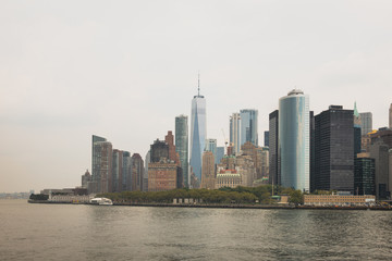 Naklejka premium Dolny Manhattan