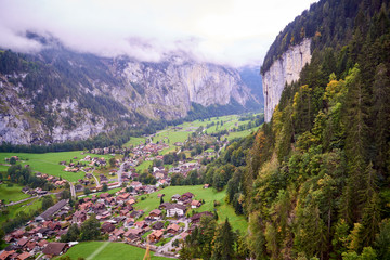 Lauterbrunnen mountain Switzerland