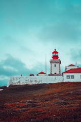 Fototapeta na wymiar Cabo da Roca lighthouse in Portugal