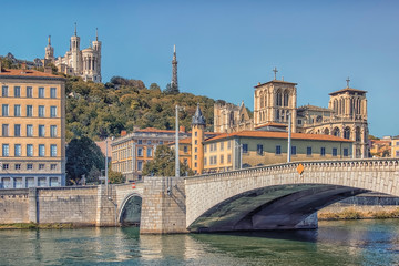 City of Lyon in daytime