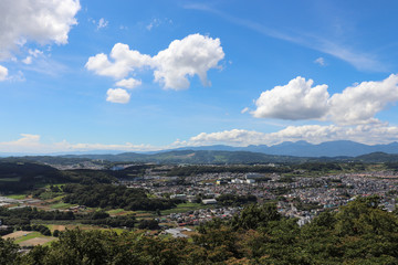 権現山（弘法山）からの景色（神奈川県秦野市）,The view from Gongenyama(Hadano City,Kanagawa Pref,Japan)