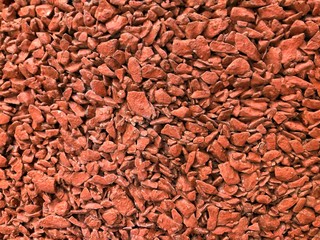 Gravel background for seamless abstract red gravel stone background and texture.