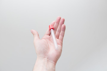 medical tubes for donated blood