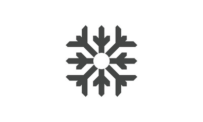 snow weather logo