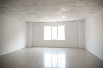 View of spacious room with window