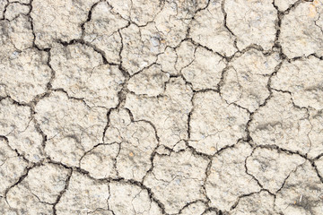 Crack soil on dry season, Global warming / cracked dried mud / Dry cracked earth background / The cracked ground, Ground in drought, Soil texture and dry mud, Dry land.