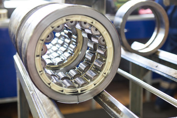repair of disassembled bearings for railway transport