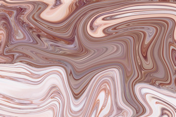 Marble ink colorful. brown marble pattern texture abstract background. can be used for background or wallpaper