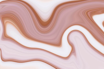 Marble ink colorful. brown marble pattern texture abstract background. can be used for background or wallpaper