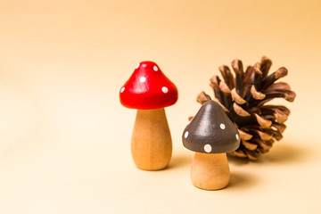 mushrooms - autumn decorations