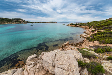 Monti da Rena Beach in Sardinia, Italy.