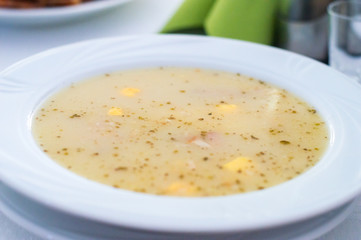 Polish version of West Slavic fermented cereal soups.