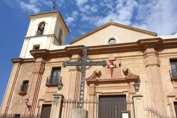 Fototapeta na wymiar Eglise de Santiago à Lorca
