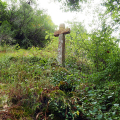 Rocamadour - Vallée de l'Alzou - Crucifix