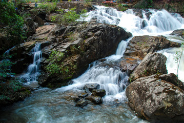 Fototapeta premium Datanla waterfall by Da Lat, Vietnam 