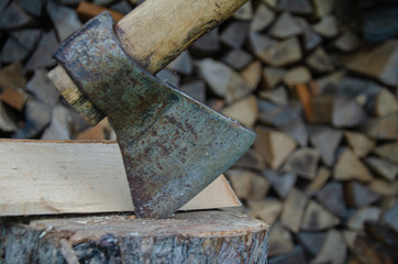 logging for the cold long winter