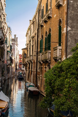 Naklejka na ściany i meble Veja de vários ângulos a bela e irreverente Veneza que encanta o mundo por muitos séculos, Itália Europa