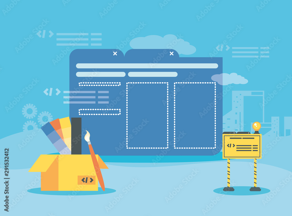 Poster data folder with webpage under cosntruction